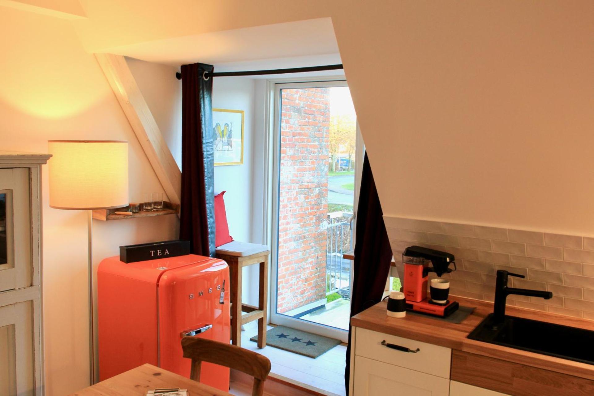 Gaestehaus Kajuete Direkt Am Wasser Friedrichstadt Room photo