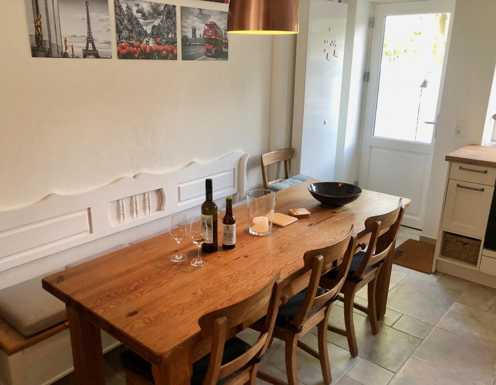 Gaestehaus Kajuete Direkt Am Wasser Friedrichstadt Room photo
